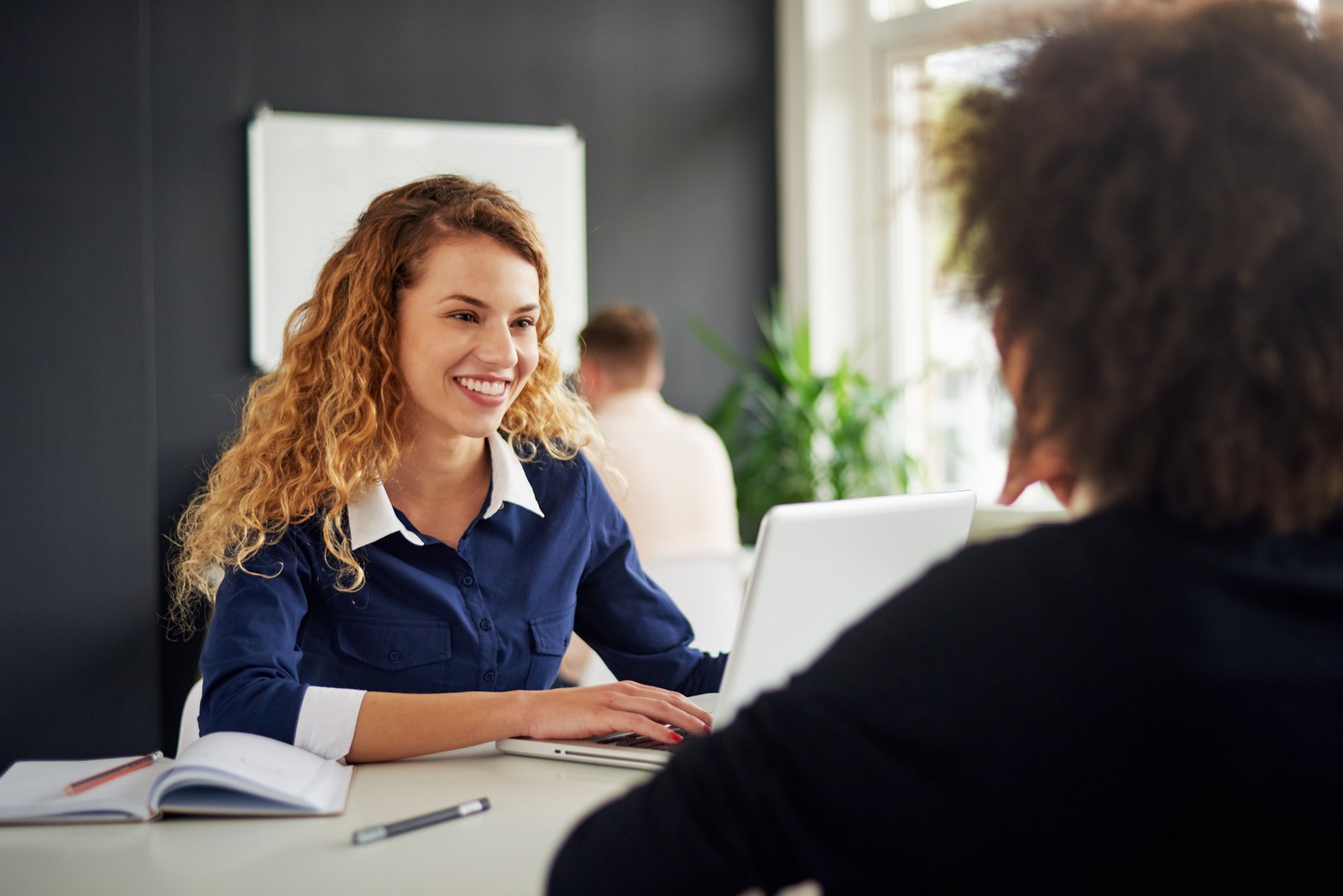 A student guidance conversation